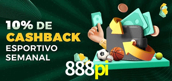 10% de bônus de cashback na 888pi