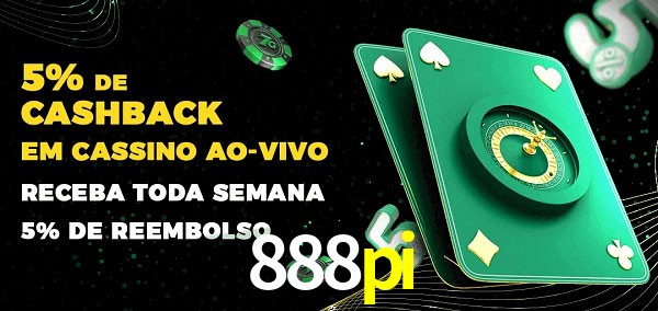 Promoções do cassino ao Vivo 888pi